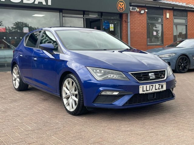 Seat Leon 2017 2.0 Tdi Fr Technology Hatchback Ma Blue #4