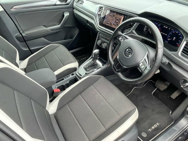 Volkswagen T-Roc 2021 1.5 Tsi Gpf Evo Sel Suv Dsg Euro 6 Black #2