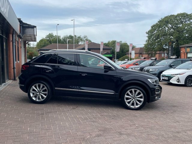 Volkswagen T-Roc 2021 1.5 Tsi Gpf Evo Sel Suv Dsg Euro 6 Black #3