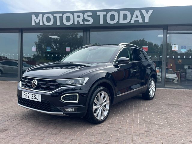 Volkswagen T-Roc 2021 1.5 Tsi Gpf Evo Sel Suv Dsg Euro 6 Black #5