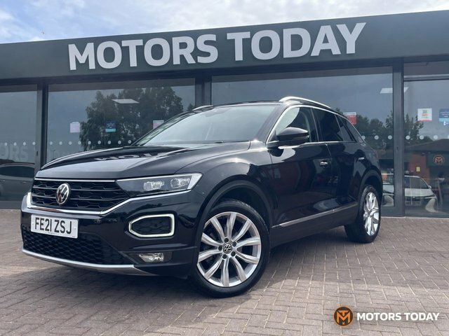 Volkswagen T-Roc 2021 1.5 Tsi Gpf Evo Sel Suv Dsg Euro 6 Black
