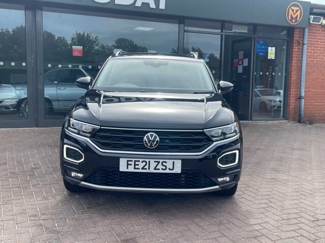 Volkswagen T-Roc 2021 1.5 Tsi Gpf Evo Sel Suv Dsg Euro 6 Black #6