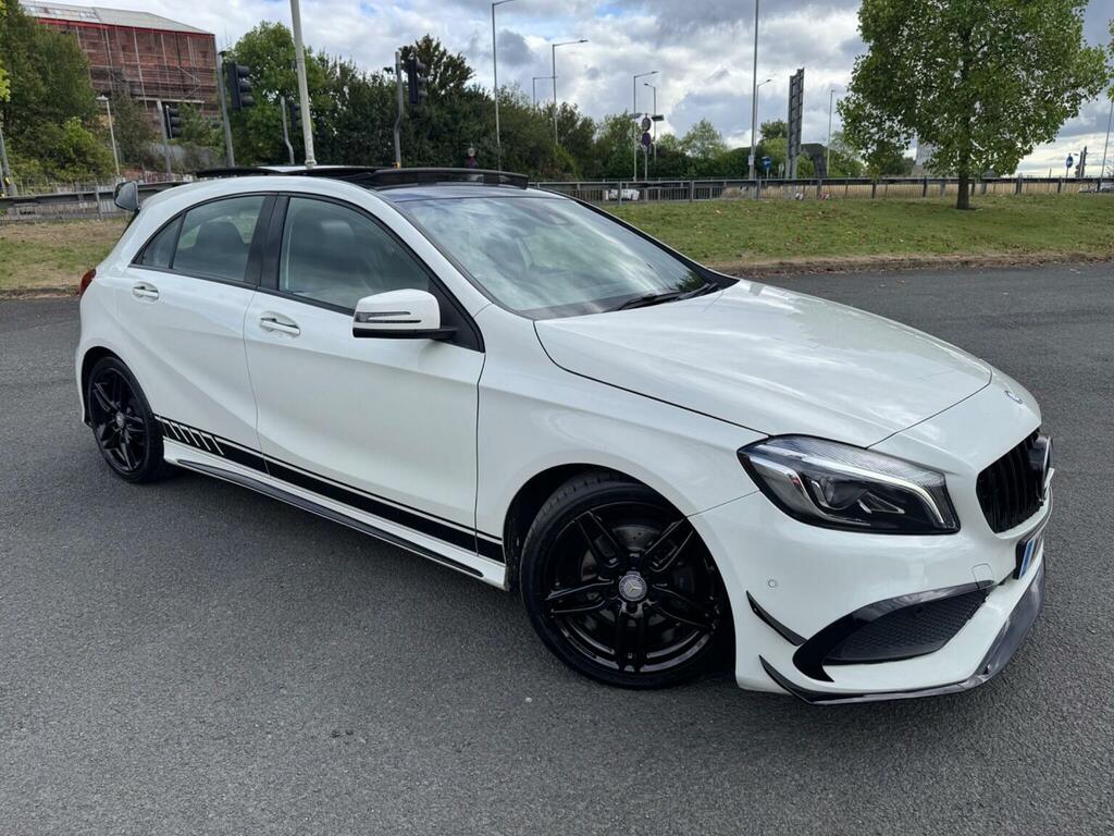 Mercedes-Benz A Class 1.5 A180d Amg Line Premium Plus Euro 6 Ss White