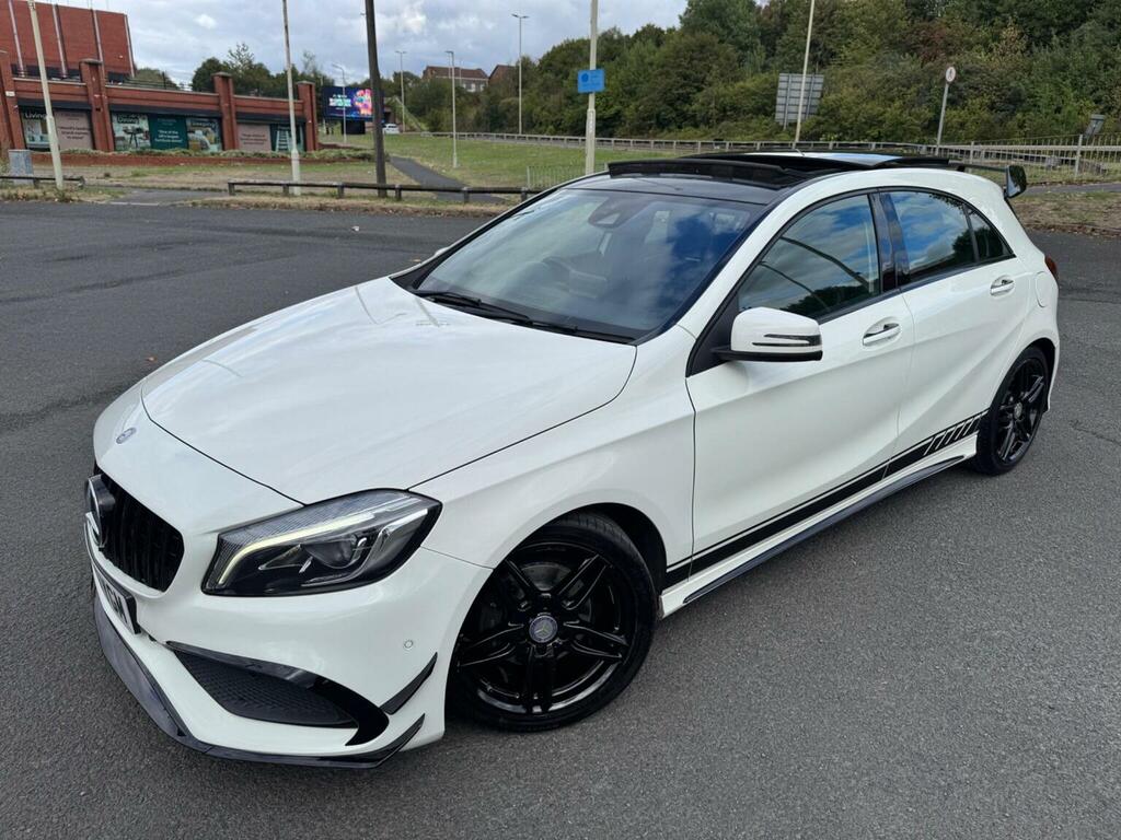 Mercedes-Benz A Class 1.5 A180d Amg Line Premium Plus Euro 6 Ss White #3