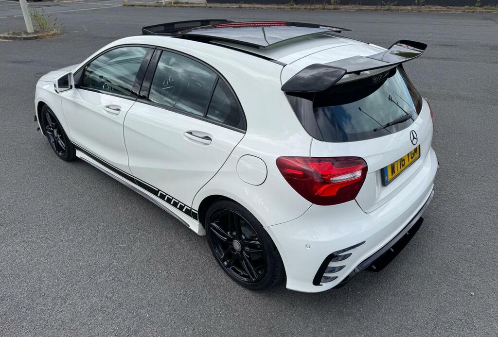 Mercedes-Benz A Class 1.5 A180d Amg Line Premium Plus Euro 6 Ss White #2