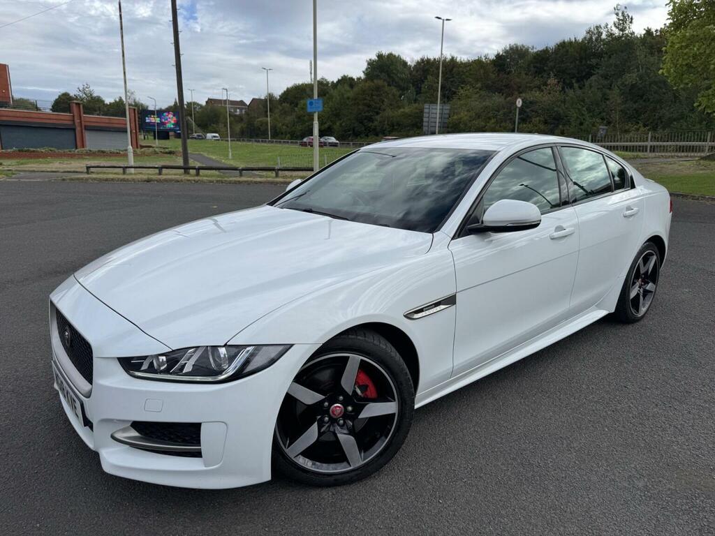 Jaguar XE 2.0D R-sport Euro 6 Ss White #3