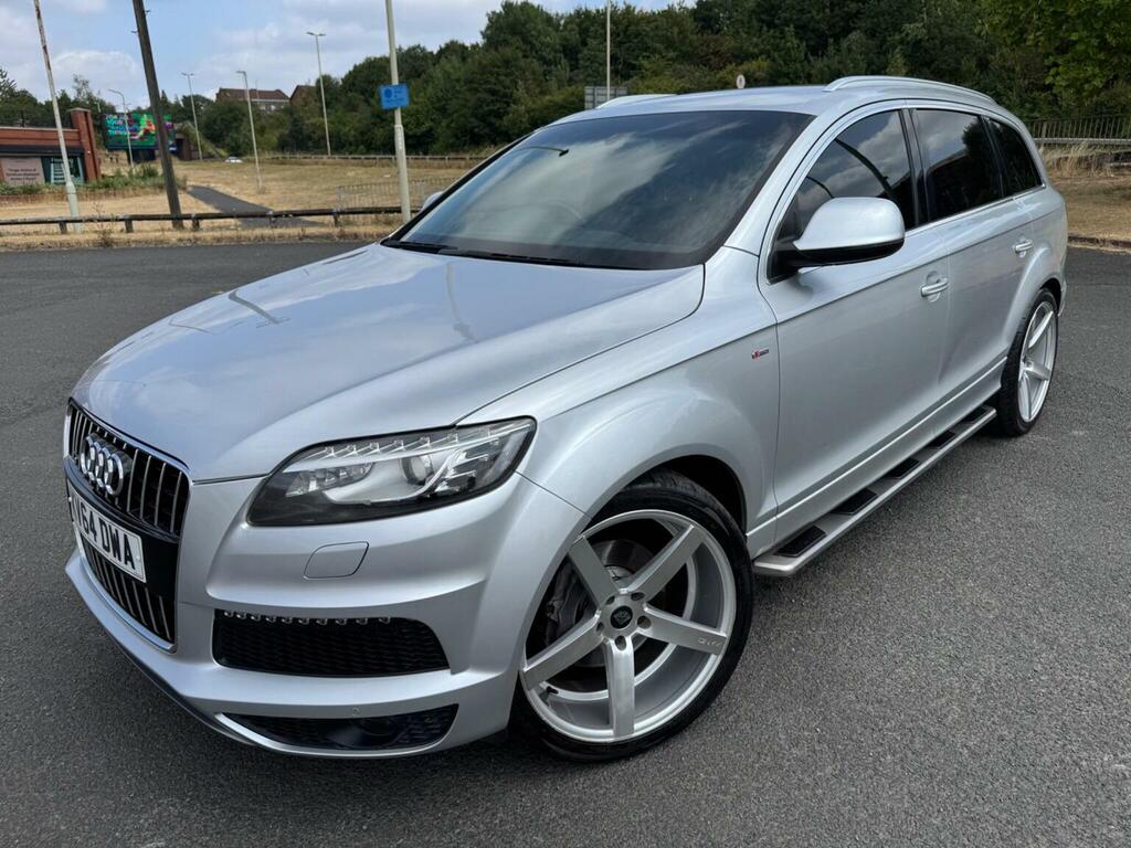 Audi Q7 3.0 Tdi V6 S Line Tiptronic Quattro Euro 5 Silver #3