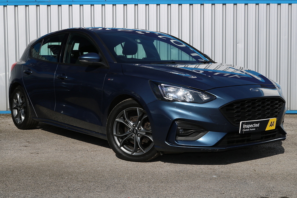 Ford Focus St-line Blue #6