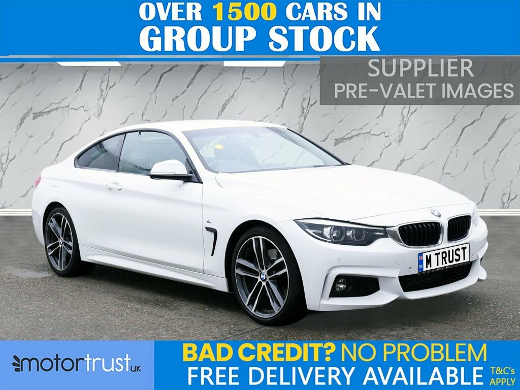 BMW 4 Series Gran Coupe 2L M Sport White