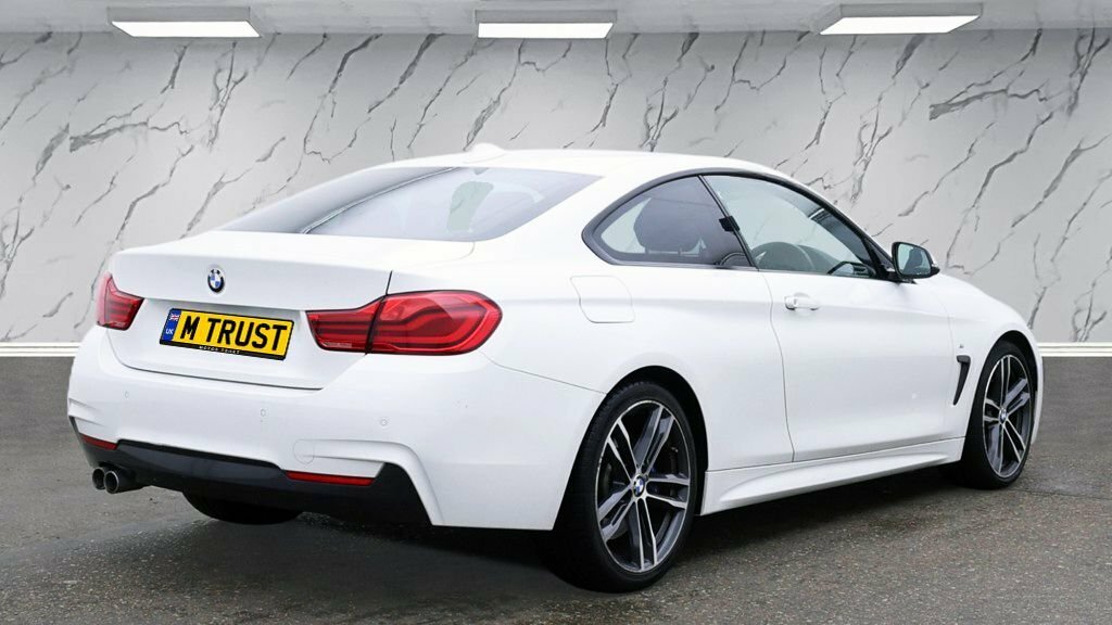BMW 4 Series Gran Coupe 2L M Sport White #4