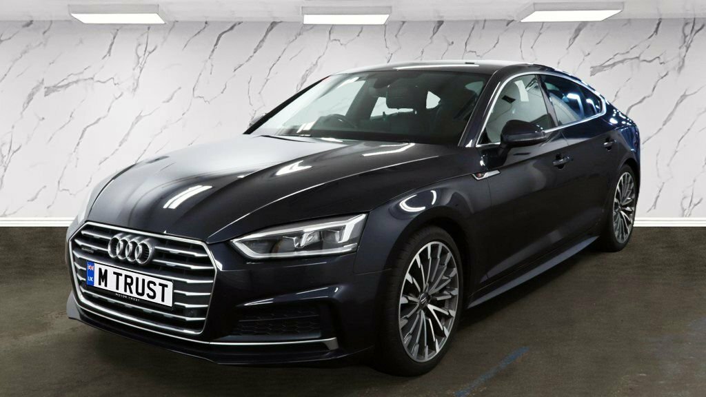 Audi A5 2L S Line Blue #2