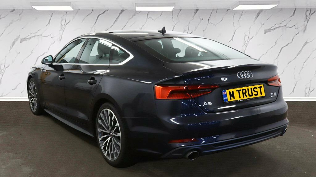 Audi A5 2L S Line Blue #3