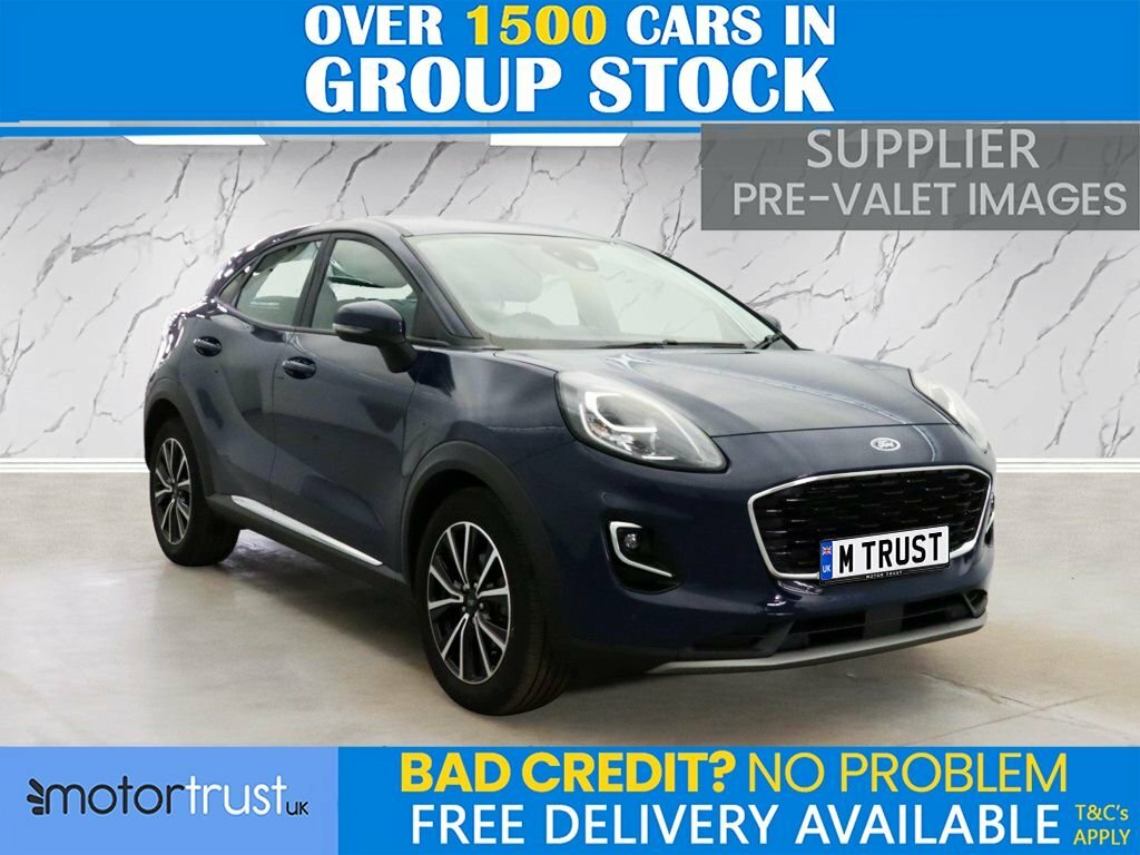 Ford Puma 1L Titanium Blue
