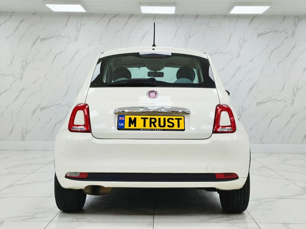 Fiat 500 Pop White #9