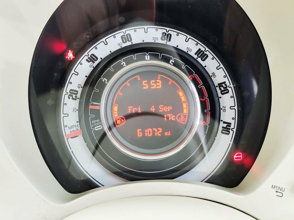 Fiat 500 Pop White #20