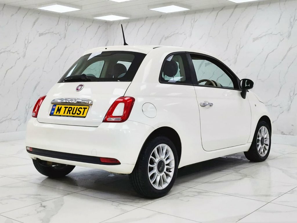 Fiat 500 Pop White #11