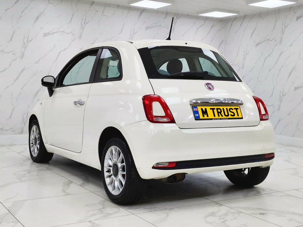 Fiat 500 Pop White #8