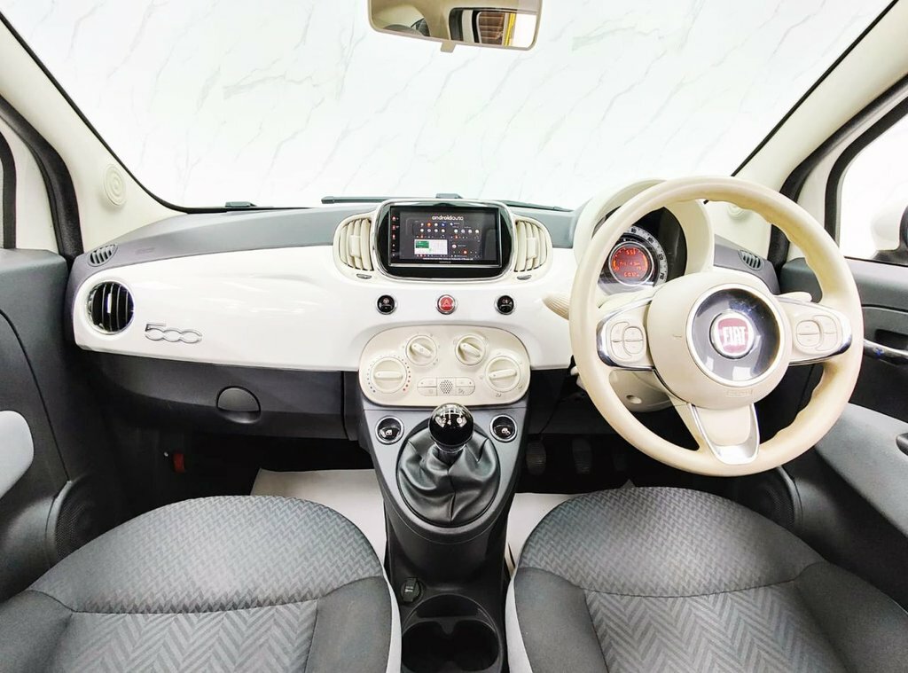 Fiat 500 Pop White #22
