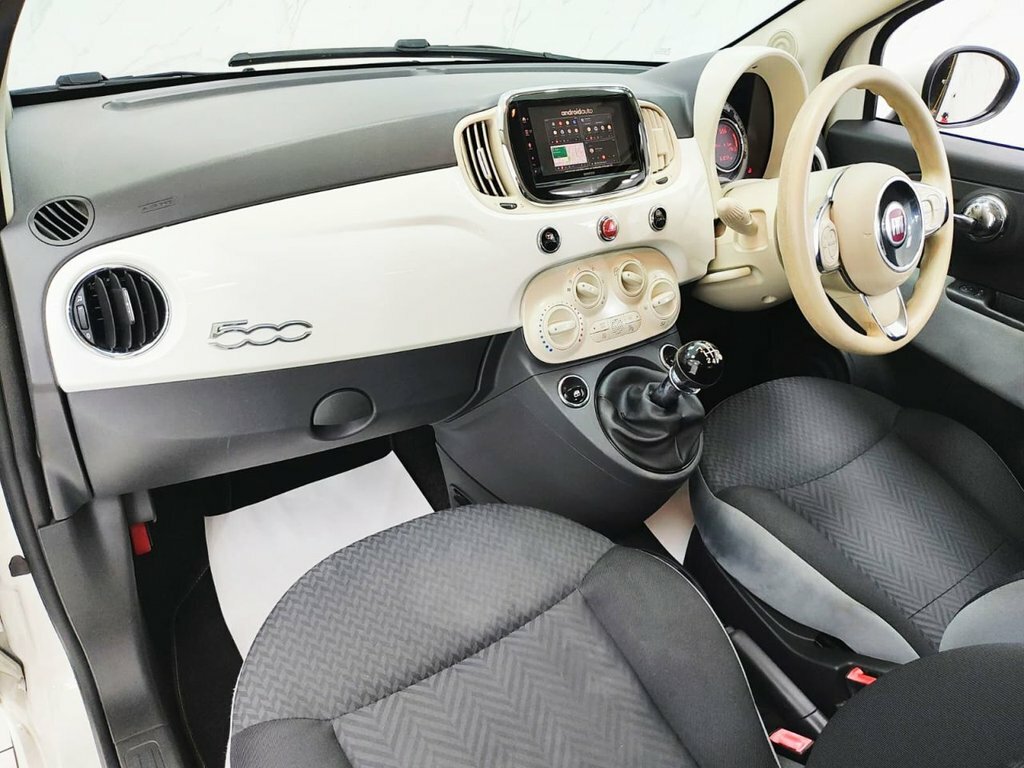 Fiat 500 Pop White #13