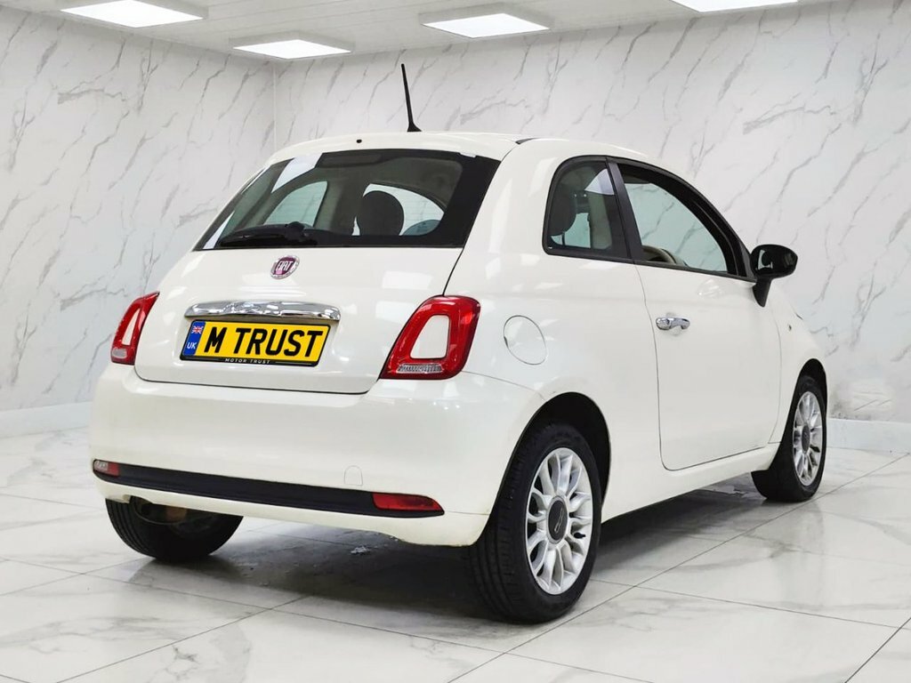 Fiat 500 Pop White #10