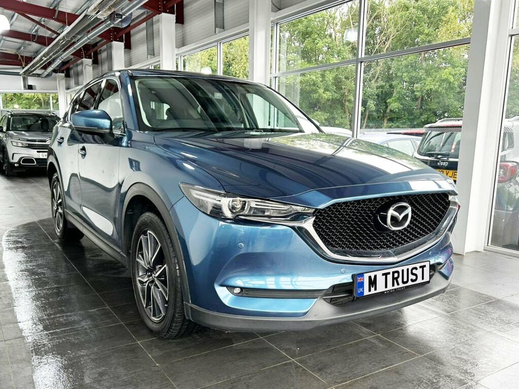 Mazda CX-5 2.2L Sport Nav YH67UJT Blue #2