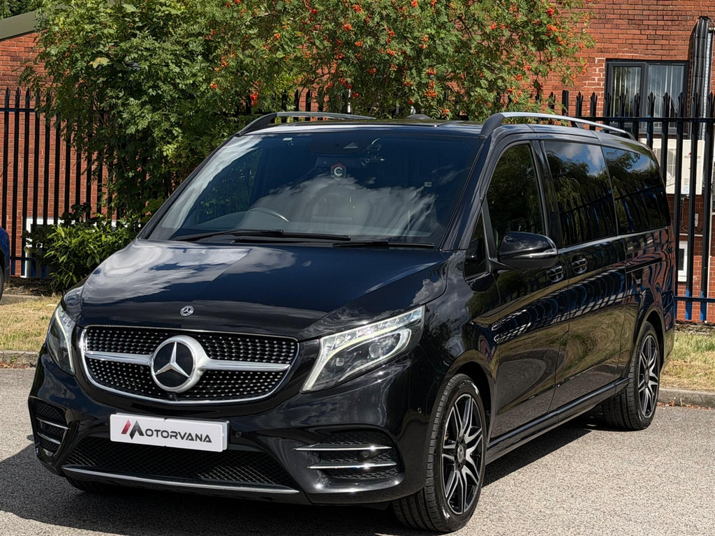 Mercedes-Benz V Class 2.0 D Amg Line G-tronic Euro 6 Ss Xlwb Black #4