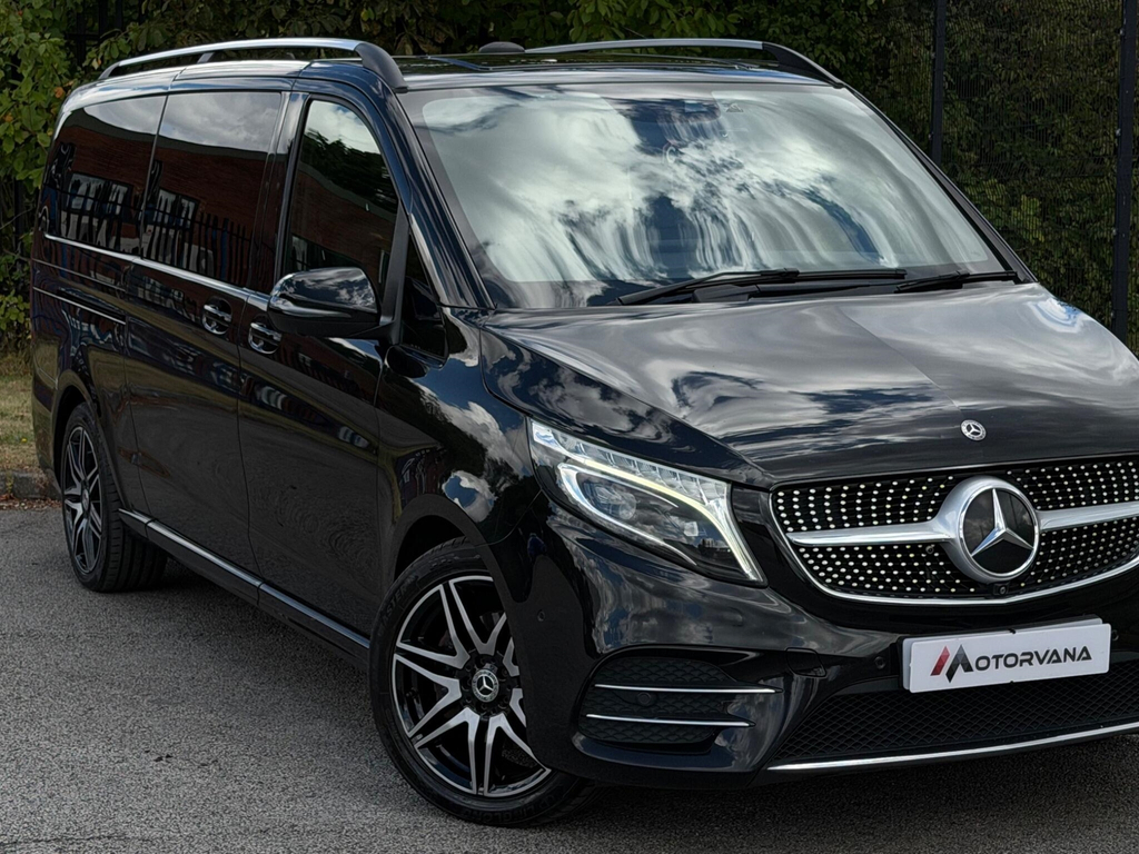Mercedes-Benz V Class 2.0 D Amg Line G-tronic Euro 6 Ss Xlwb Black #6