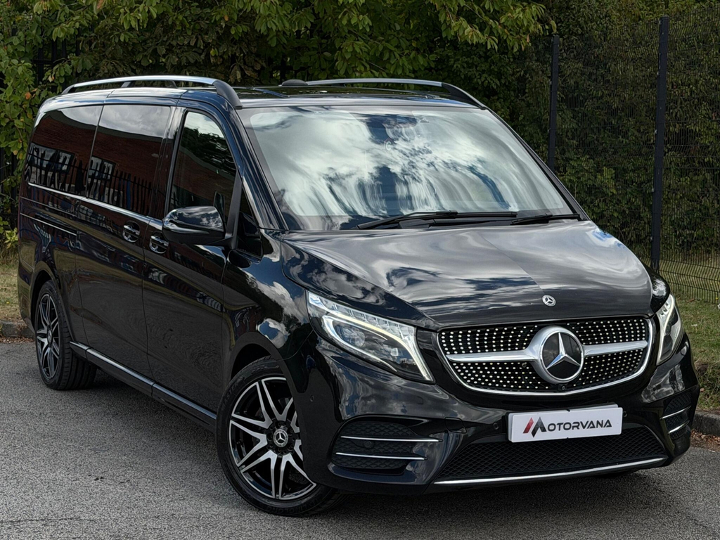 Mercedes-Benz V Class 2.0 D Amg Line G-tronic Euro 6 Ss Xlwb Black #2