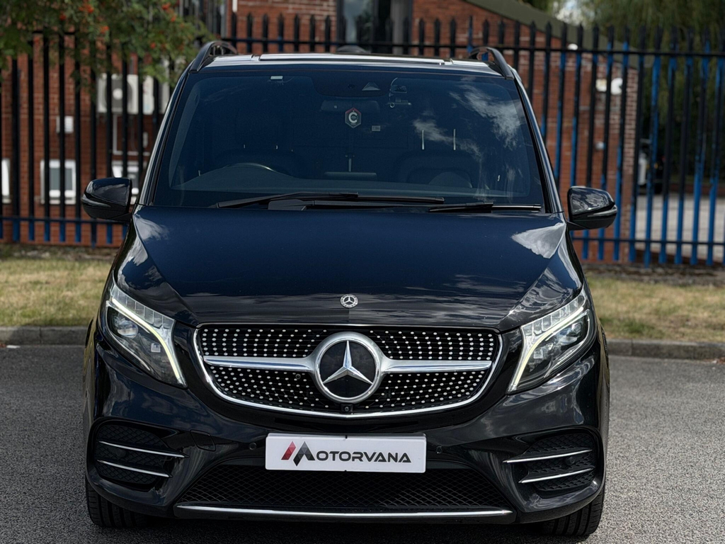Mercedes-Benz V Class 2.0 D Amg Line G-tronic Euro 6 Ss Xlwb Black #3
