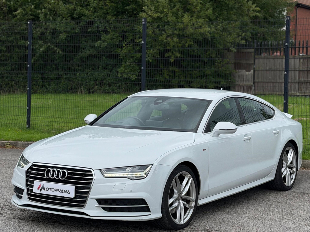 Audi A7 Hatchback White #3