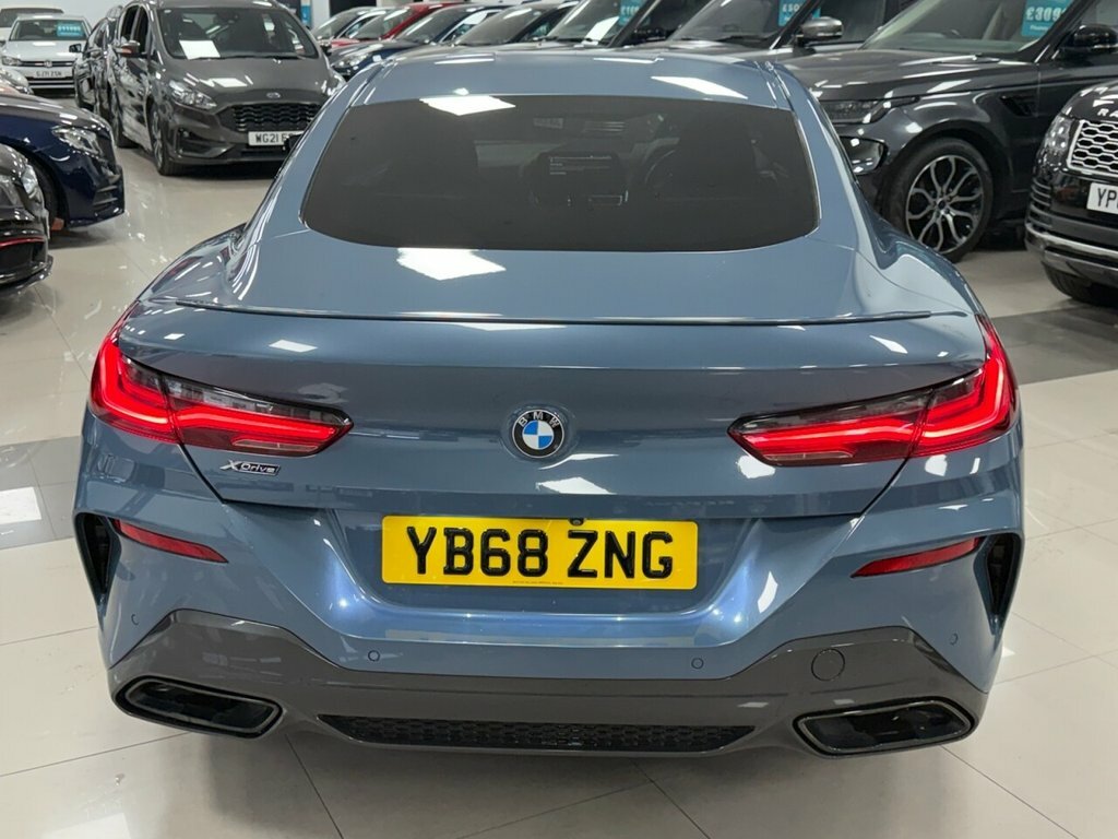 BMW 8 Series Gran Coupe Coupe Blue #4