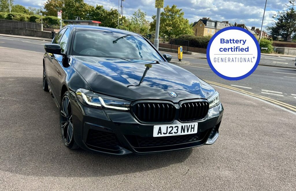 BMW 5 Series Saloon Black