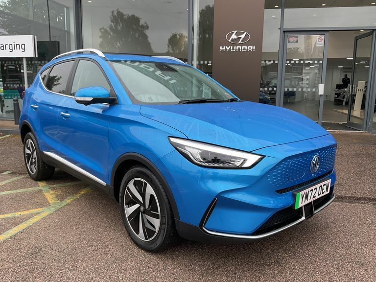 MG ZS 115Kw Trophy Ev Long Range 73Kwh Blue