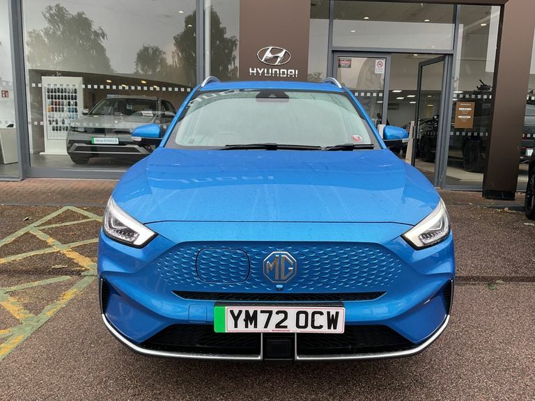 MG ZS 115Kw Trophy Ev Long Range 73Kwh YM72OCW Blue #2