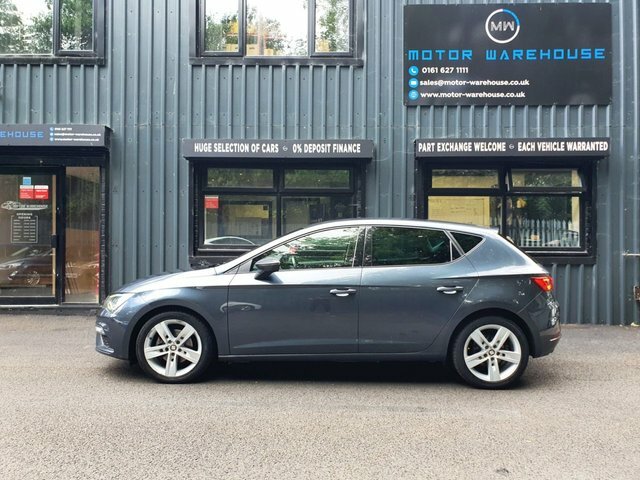 Seat Leon 2.0 Tdi Fr Hatchback Euro 6 S S Grey #4