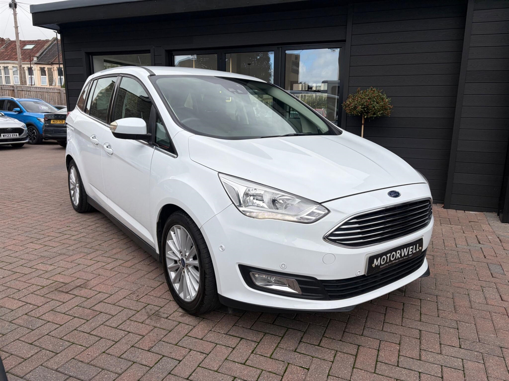Ford Grand C-Max 1.0T Ecoboost Gpf Titanium Euro 6 Ss White #3