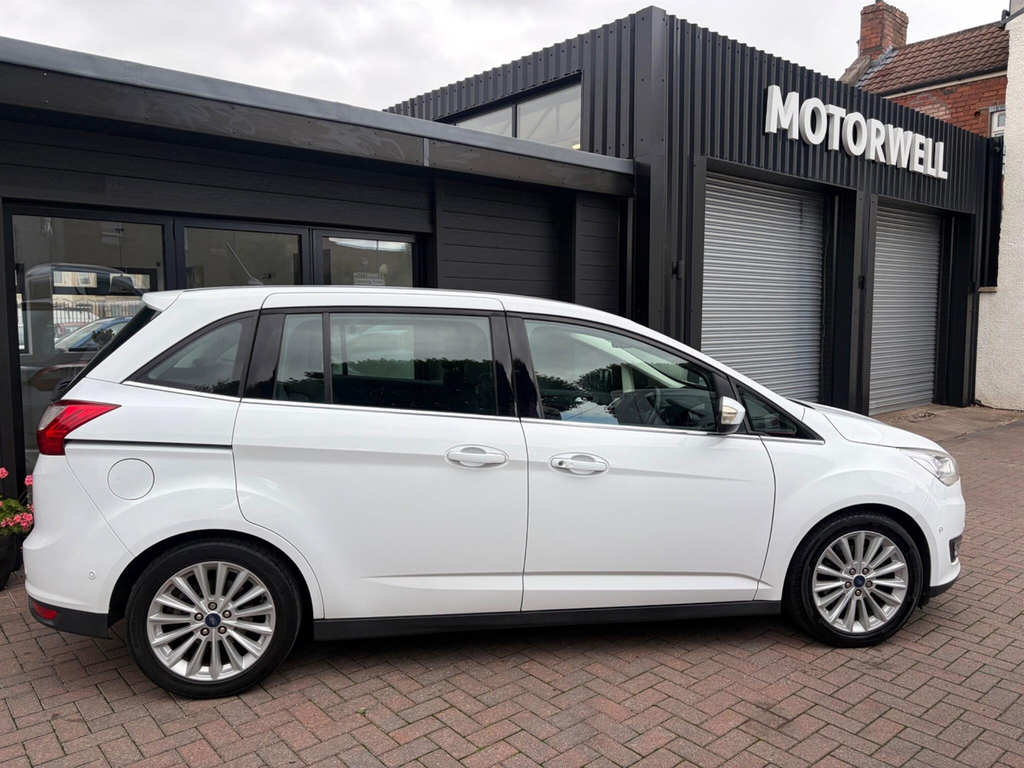 Ford Grand C-Max 1.0T Ecoboost Gpf Titanium Euro 6 Ss White #4