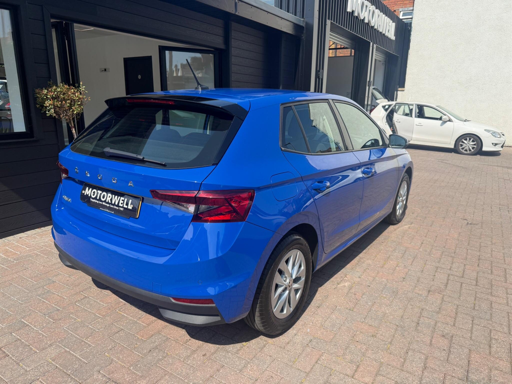 Skoda Fabia 1.0 Mpi Se Comfort Euro 6 Ss Blue #5