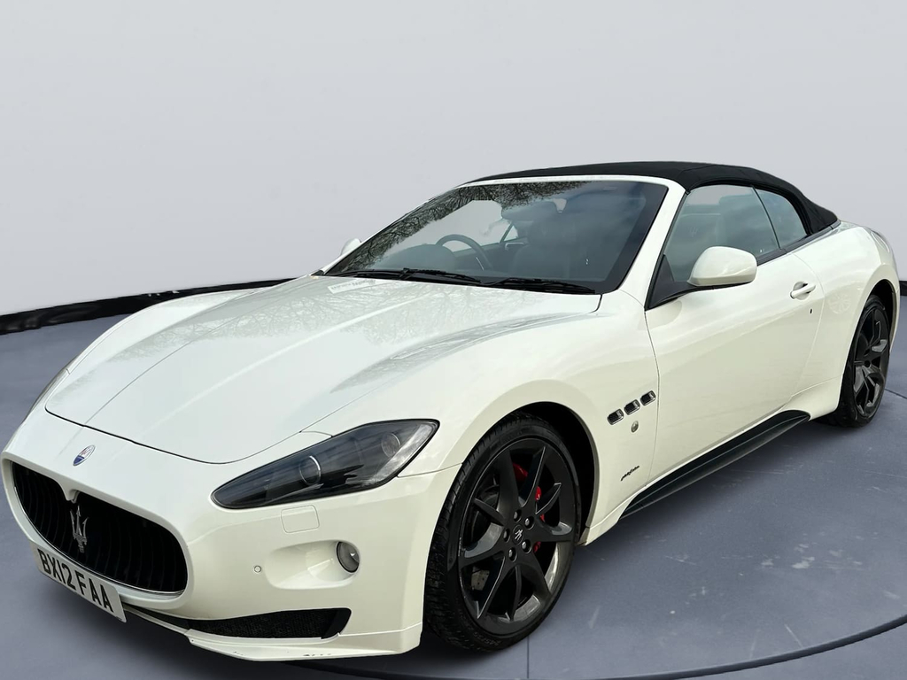 Maserati GranCabrio V8 Sport Mc Sport Shift Cabriolet 12 Months Warran White