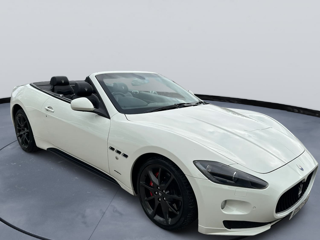 Maserati GranCabrio V8 Sport Mc Sport Shift Cabriolet 12 Months Warran White #4