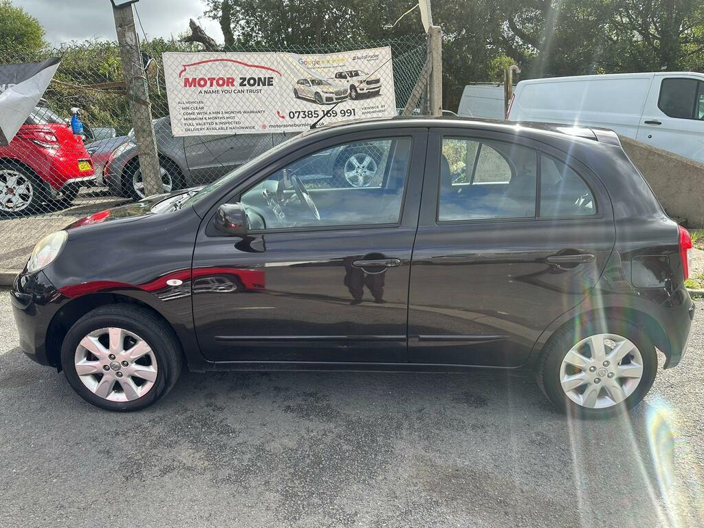 Nissan Micra Acenta Black #5