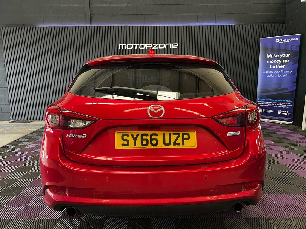 Mazda 3 2.2Td Se-l Skyactiv-d 5-Door Hatchback Red #23