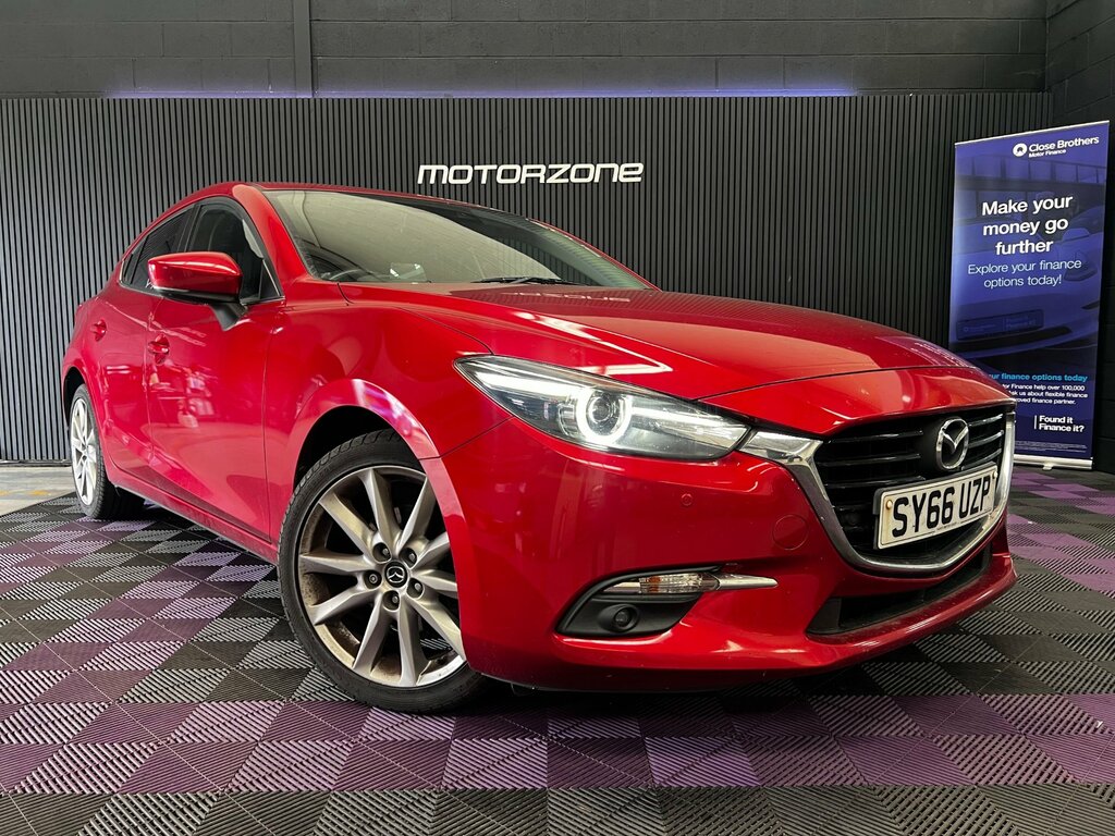 Mazda 3 2.0 Skyactiv-g Sport Nav Hatchback Manu Red