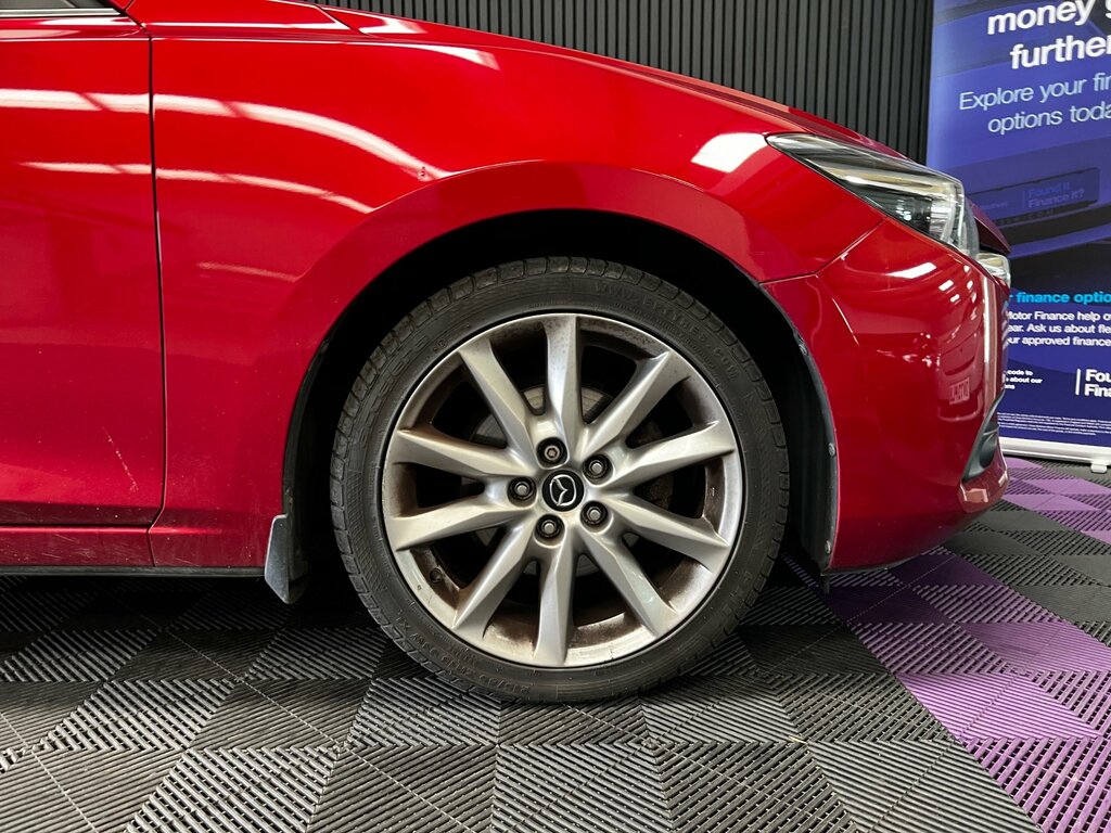 Mazda 3 2.2Td Se-l Skyactiv-d 5-Door Hatchback Red #40