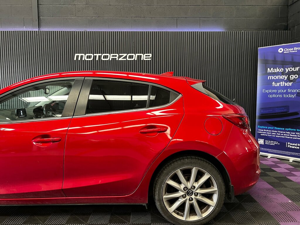 Mazda 3 2.2Td Se-l Skyactiv-d 5-Door Hatchback Red #16