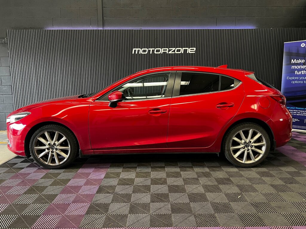 Mazda 3 2.2Td Se-l Skyactiv-d 5-Door Hatchback Red #14