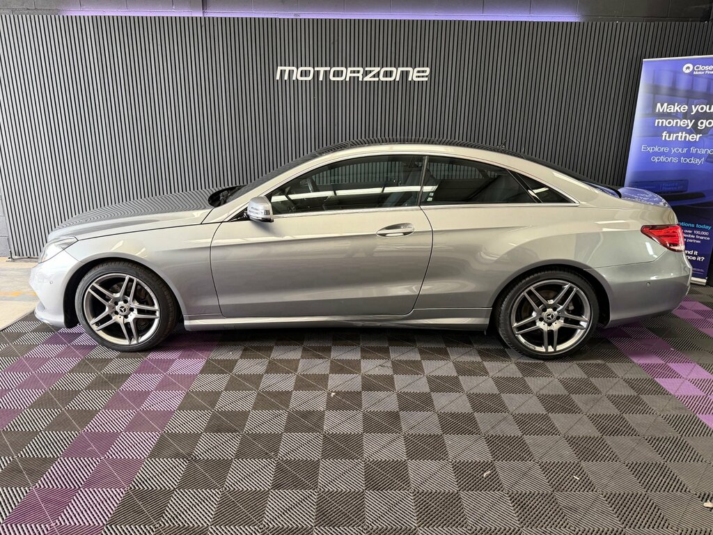 Mercedes-Benz E Class 3.0 E350d V6 Bluetec Amg Line Coupe G-t KN64GZA Silver #5