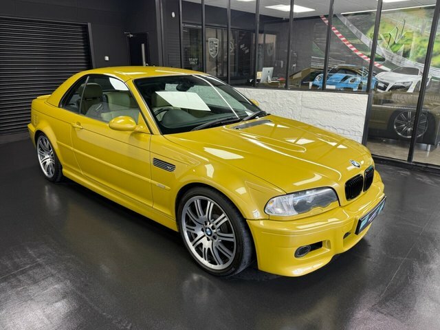 BMW M3 3.2I Convertible 292 G Km 343 Bhp Yellow #5