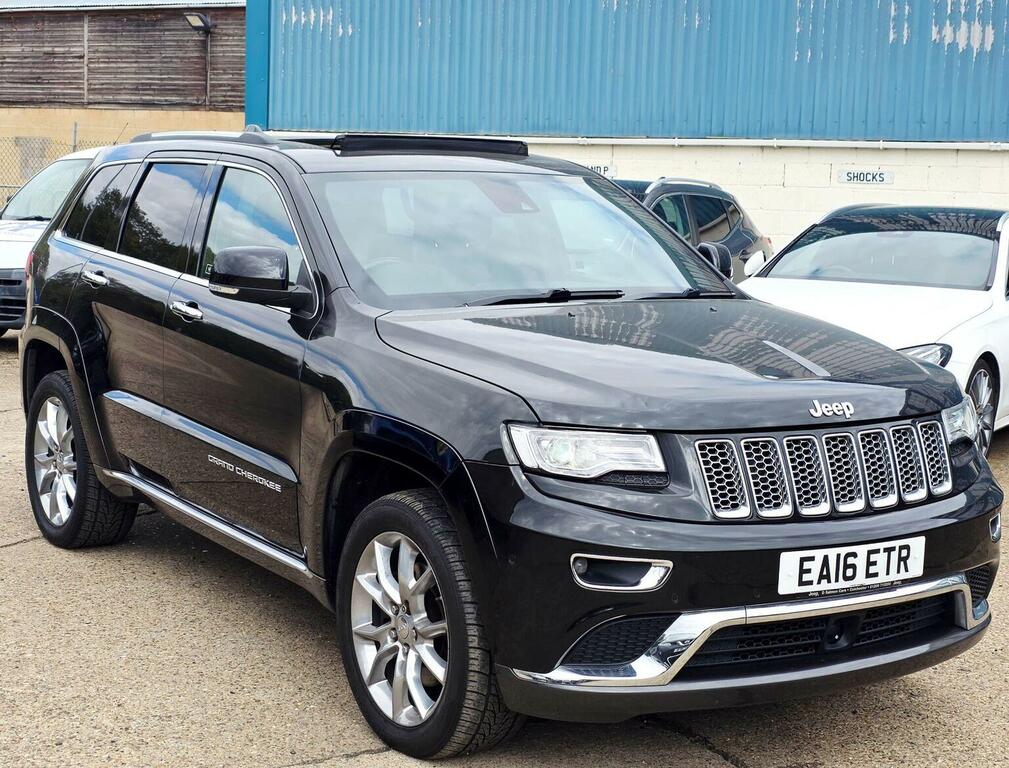 Jeep Grand Cherokee Suv 3.0 V6 Crd Summit 4Wd Euro 6 201616 Black