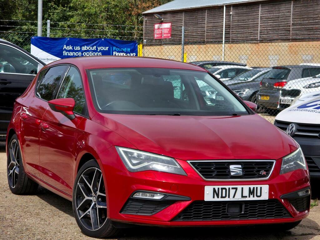 Seat Leon Hatchback 1.8 Tsi Fr Technology Dsg Euro 6 Ss 5 Red